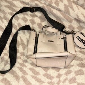 Moschino white Leather Women's crossbody purse